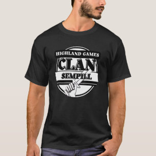 Sempill Highland Games Scottish Clan T-Shirt