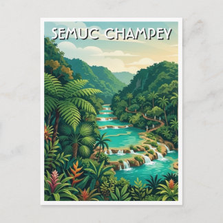 Semuc Champey Guatemala Travel Postcard