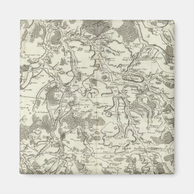 Semur, Montbard Magnet (Front)