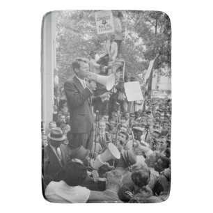 Sen. Robert Kennedy Campaigning for US President   Bath Mat