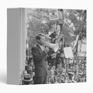 Sen. Robert Kennedy Campaigning for US President   Binder