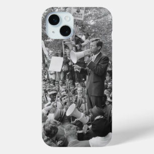 Sen. Robert Kennedy Campaigning for US President iPhone 15 Mini Case
