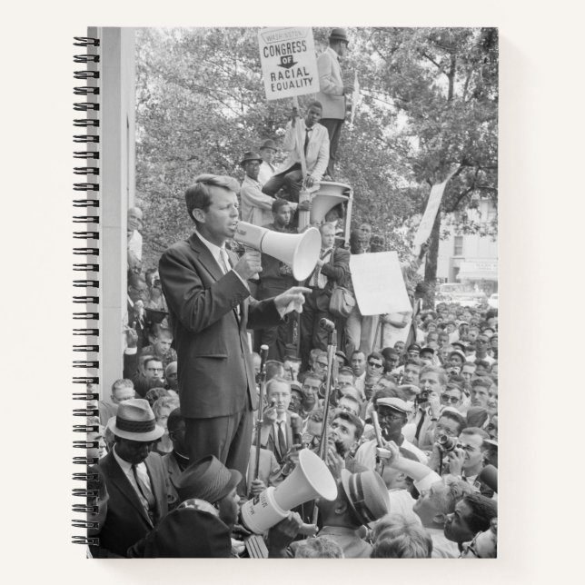 Sen. Robert Kennedy Campaigning for US President   Notebook (Front)
