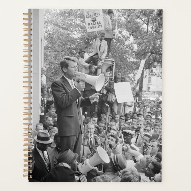 Sen. Robert Kennedy Campaigning for US President   Planner (Front)