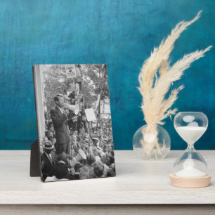 Sen. Robert Kennedy Campaigning for US President Plaque