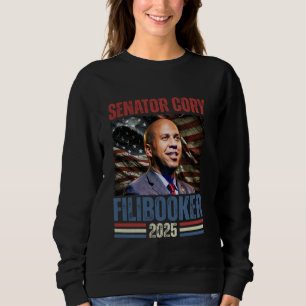 Senator Cory Booker Filibuster Cory FiliBooker New Sweatshirt