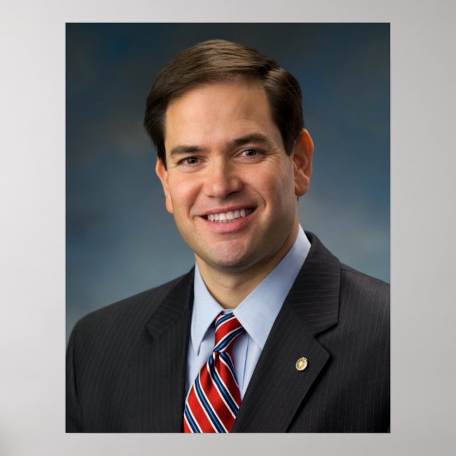Senator Marco Rubio Poster (Front)