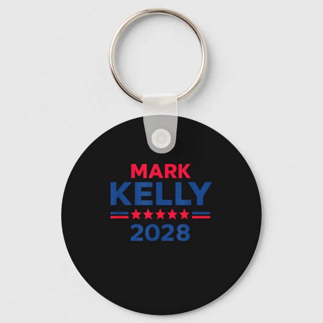 Senator Mark Kelly For President 2028 Campaign  Keychain (Front)