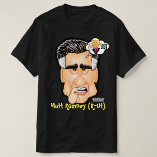 Senator Mitt Romney- Bubba's Toon Tee's T-Shirt