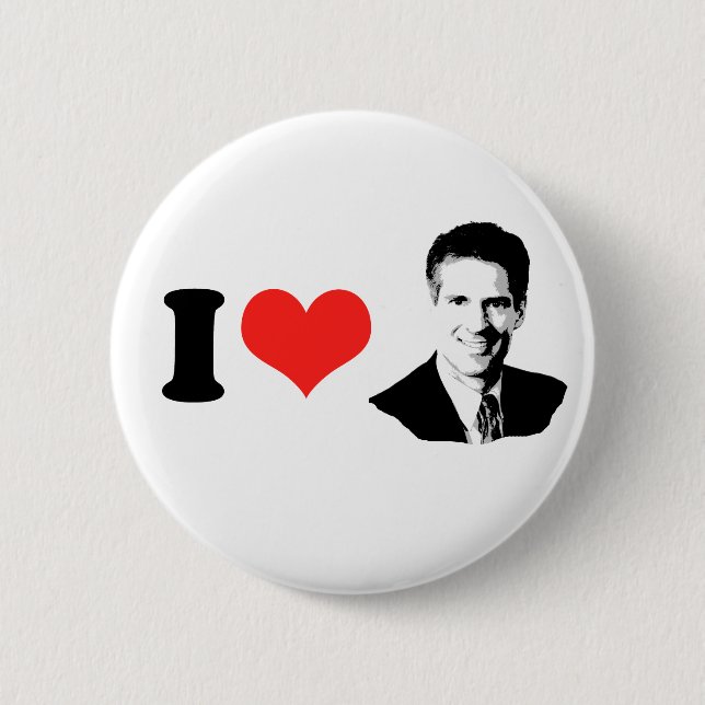 SENATOR SCOTT BROWN 2 INCH ROUND BUTTON (Front)