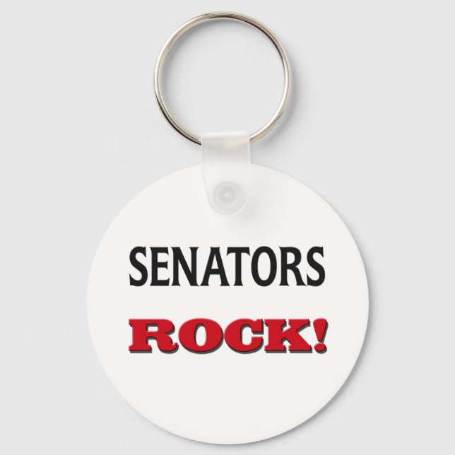 Senators Rock Keychain (Front)