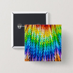 Senbazuru or one thousand origami cranes 2 inch square button
