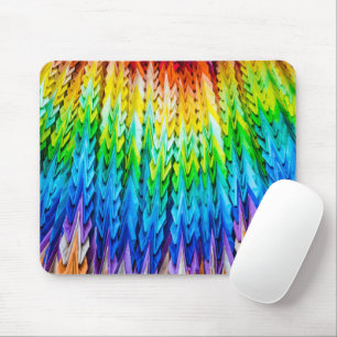 Senbazuru or one thousand origami cranes mouse pad