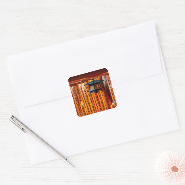 Senbon Torii, Fushimi Inari Shrine Square Sticker (Envelope)