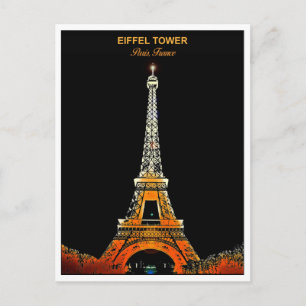 Send a Piece of Paris: Eiffel Tower Postcard