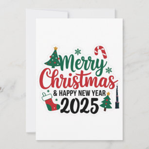 Send a Smile for 2025: New Year Holiday Card