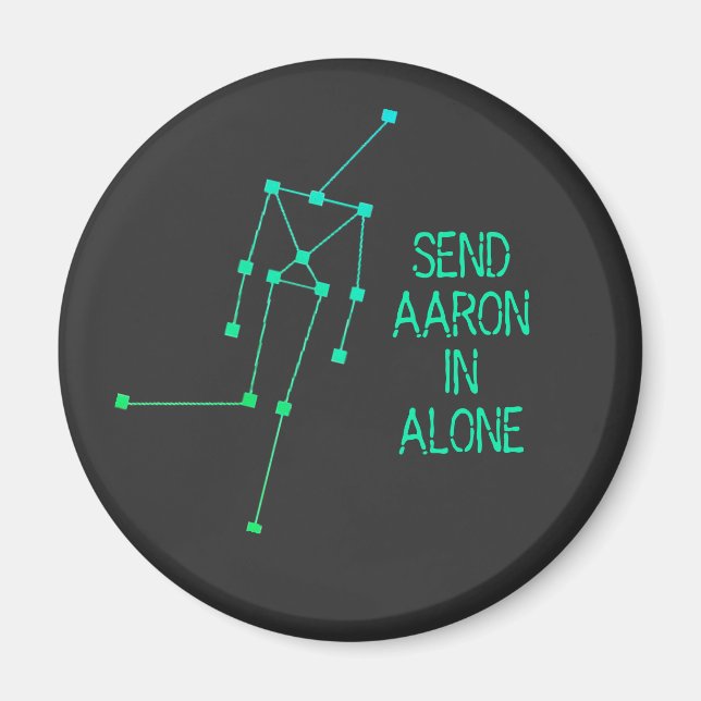 Send Aaron in Alone Magnet Ghost Anomaly  (Devant)