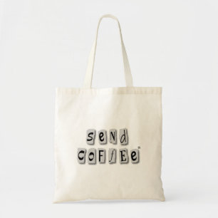 Send Coffee logo tote Bag