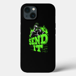 Send It Four Wheeler ATV Quad Bike Rider iPhone 13 Case