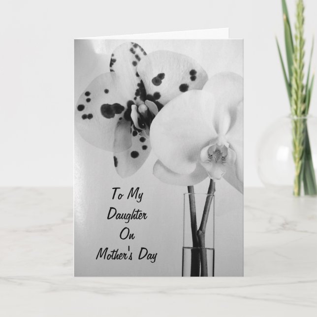 SEND LOVE TO YOUR DAUGHTER ON MOTHER'S DAY CARD (Front)