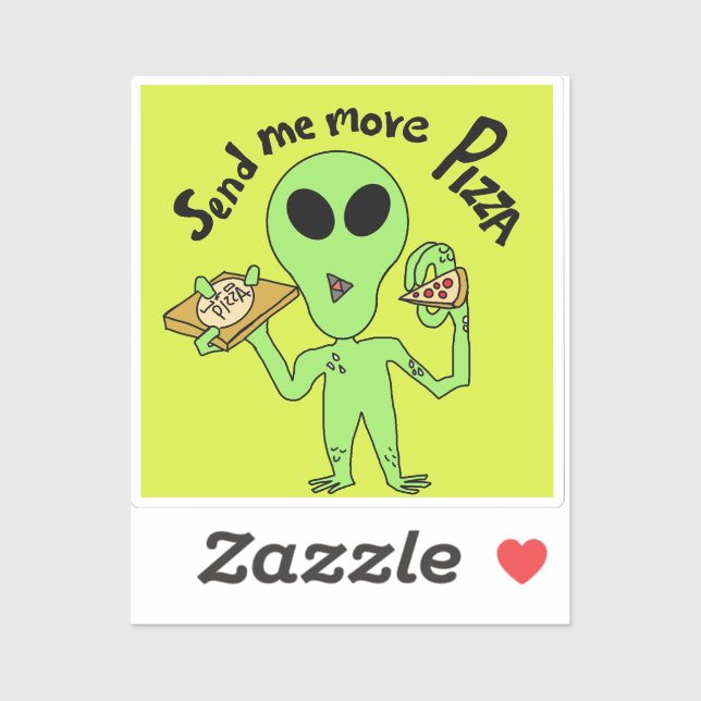 send me more pizza  ufo (Sheet)