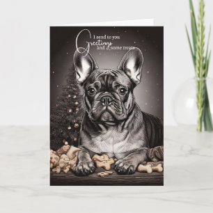 Send mit Treats for Christmas. Urgent.  Holiday Card