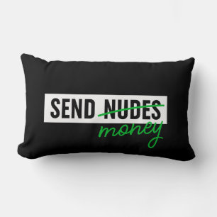 Send Money Lumbar Pillow