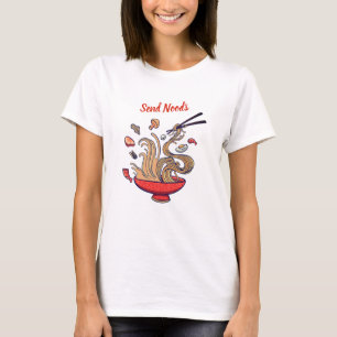 Send Noods Funny Graphic T-Shirt 