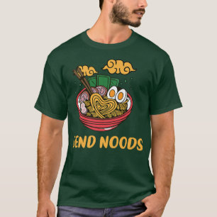 Send Noods Japanese, Ramen Noodle For Men Women Ki T-Shirt