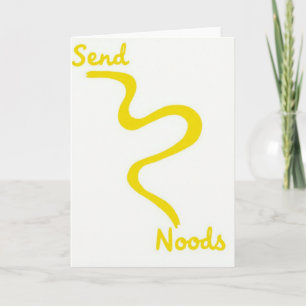 Send Noods Pasta Humor Card