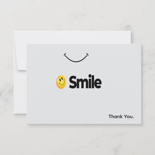  Send smile positivity to this card owner (Front)