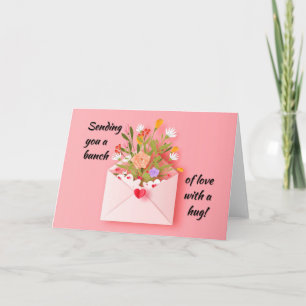 Send some love and a hug! card
