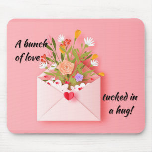 Send some love and a hug!  mouse pad