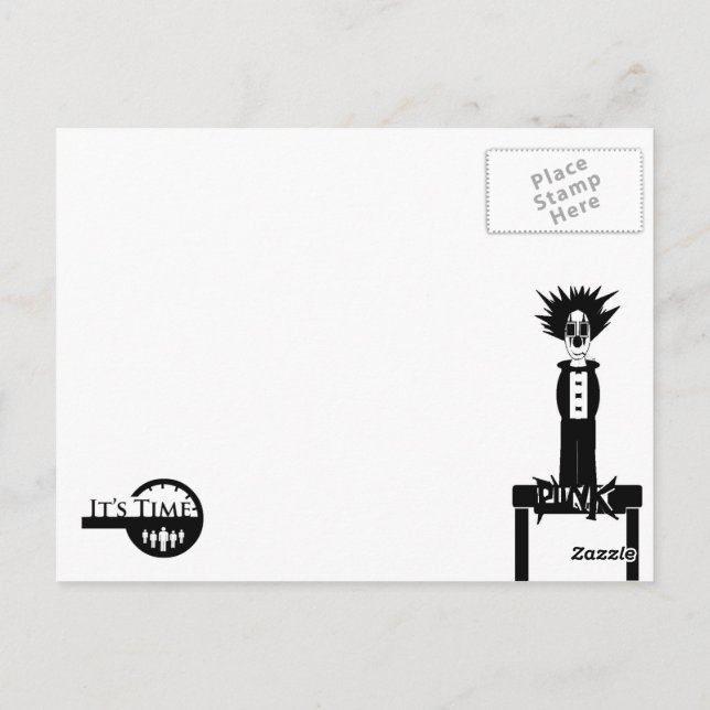 Send To Inform Postcard (Back)