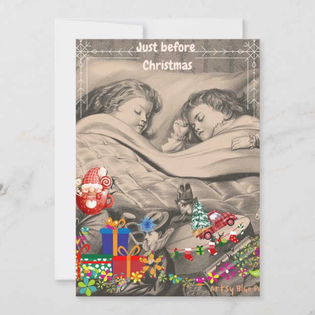 Send your own Special Message Flat Holiday Card (Front)