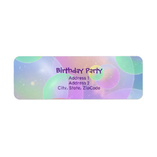 Sender Tags - Bubbles Design