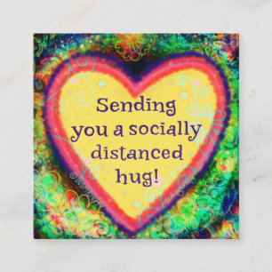 “sending a Safe Hug” Inspirivity kindness cards