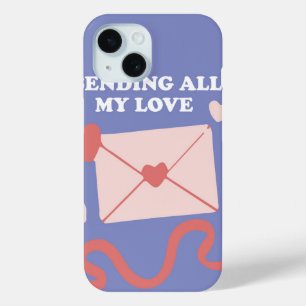 Sending All My Love Envelope iPhone 15 Case