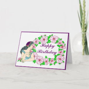 Sending Flowers Card