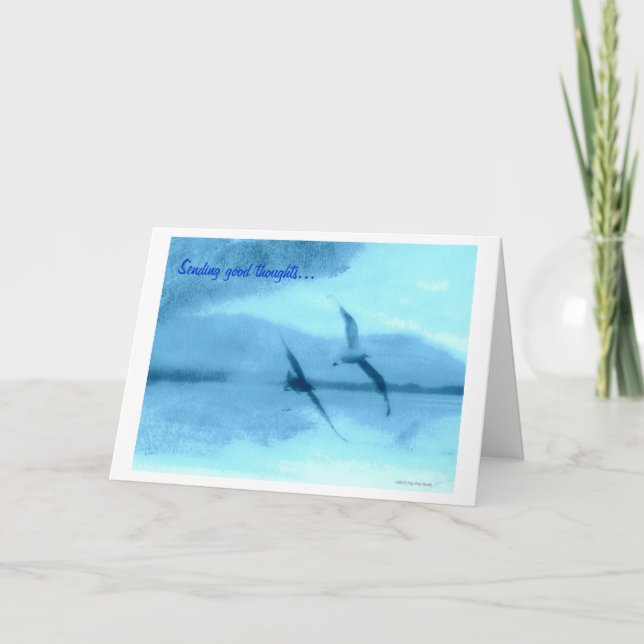 Sending good thoughts card (Front)