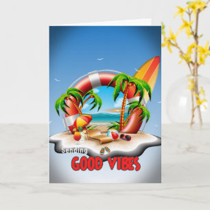 Sending good Vibes Card