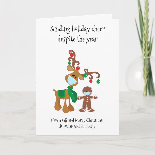 Sending Holiday Cheer Despite the Year 2021 (Front)