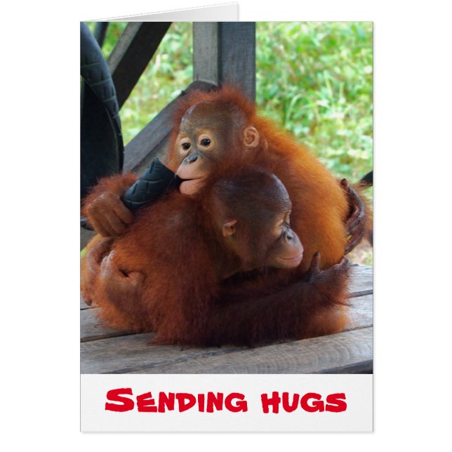Sending Hugs Valentine (Front)