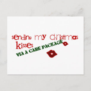 Sending Kisses Postcard