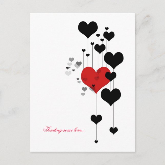 Sending some love... postcard (Front)