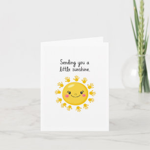 Sending Sunshine Get Well Card