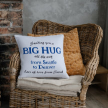 Sending you a Big Hug from one city to another 