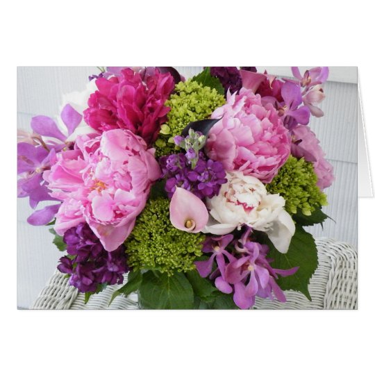 Sending you a bouquet of Happiness Card