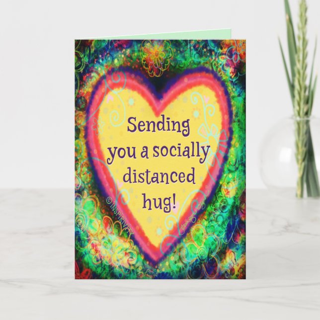 “Sending You a Hug” Inspirivity Card (Front)