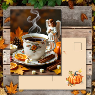 Sending You Autumn Blessings   Saying Hi Postcard